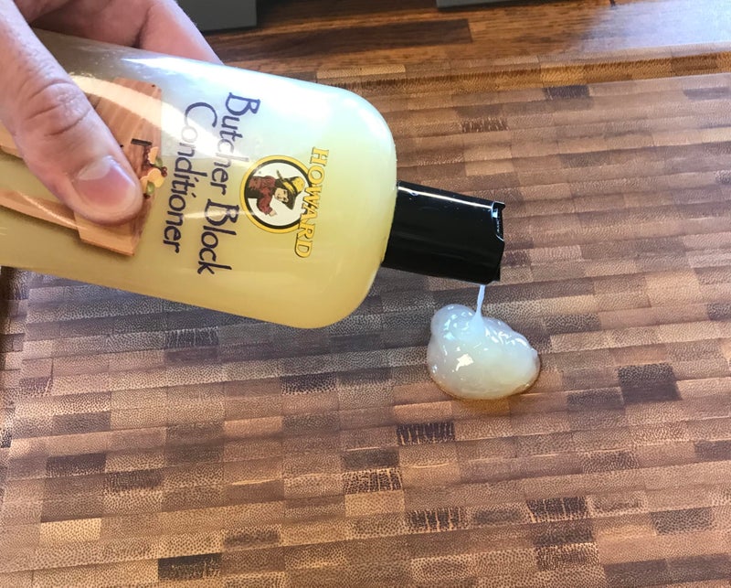 Howard Premium Butcher Block Conditioner: Deep-Penetrating, Food Grade, Revitalizes, Prevents Drying and Cracking of Hardwoods and Bamboo. Ideal for Wooden Bowls, Spoons, and More. Size: 1 Gallon - Image 2